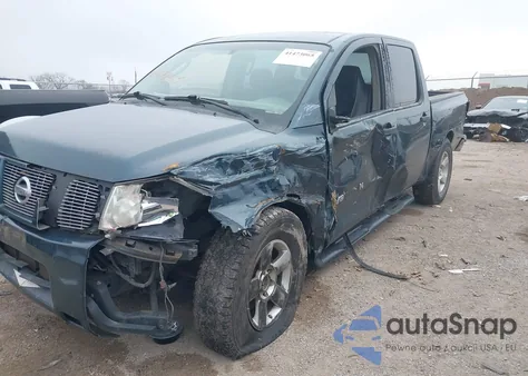 2005 Nissan Titan Xe z USA, uszkodzony, nr VIN 1N6AA07A05N504541